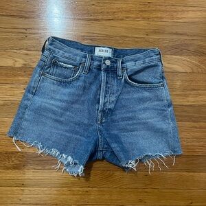 Agolde Parker short - High Rise Denim Shorts